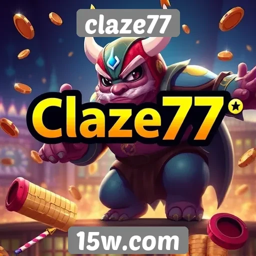 Variedade de jogos disponíveis na plataforma claze77